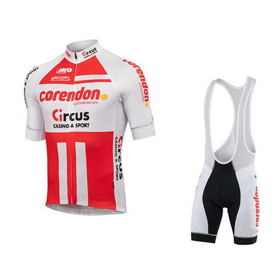 2019 Maillot Sptgrvo Tirantes Mangas Cortas Rojo Blanco